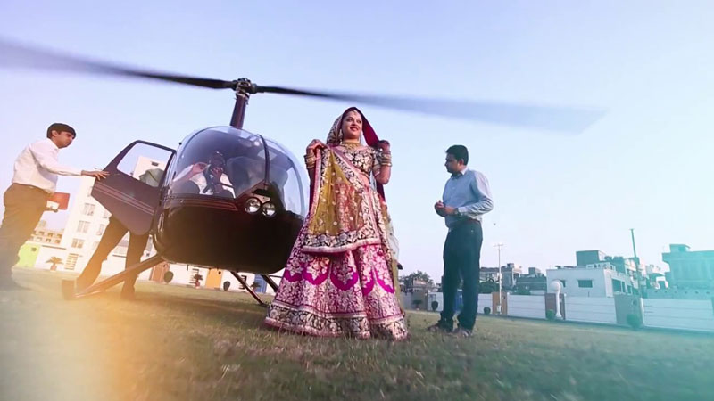Wedding Helicopter Booking